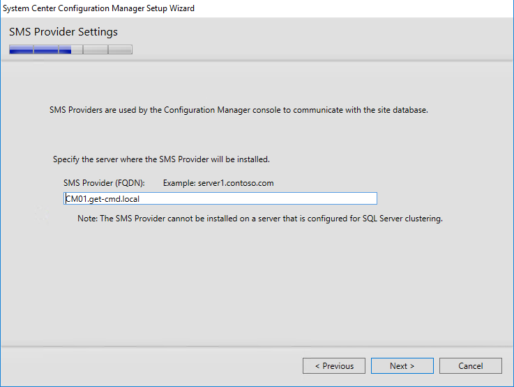 system center configuration manager install